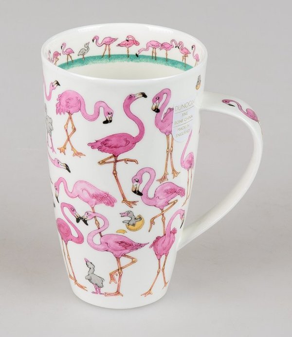 Dunoon Henley Becher / Tasse Flamingo Pink